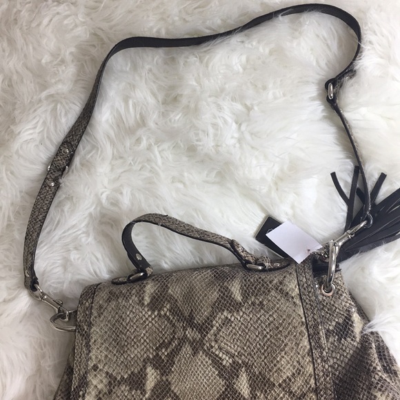 Coach bag python leather animal print purse - Picture 5 of 8